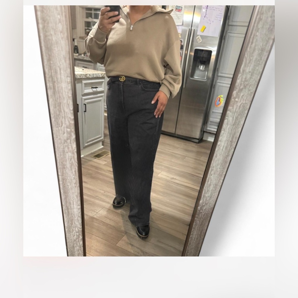 ON Extra High-waisted- Curvy- wide-leg NWOT